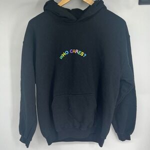Rex Orange County Who Cares 2022 Tour Hoodie Black Medium Graphic Concert